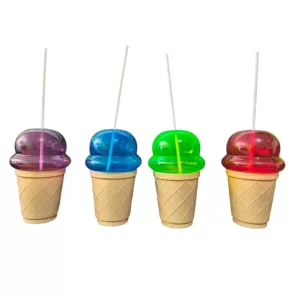 Vaso Helado Tapa Traslúcido (100 pzas)